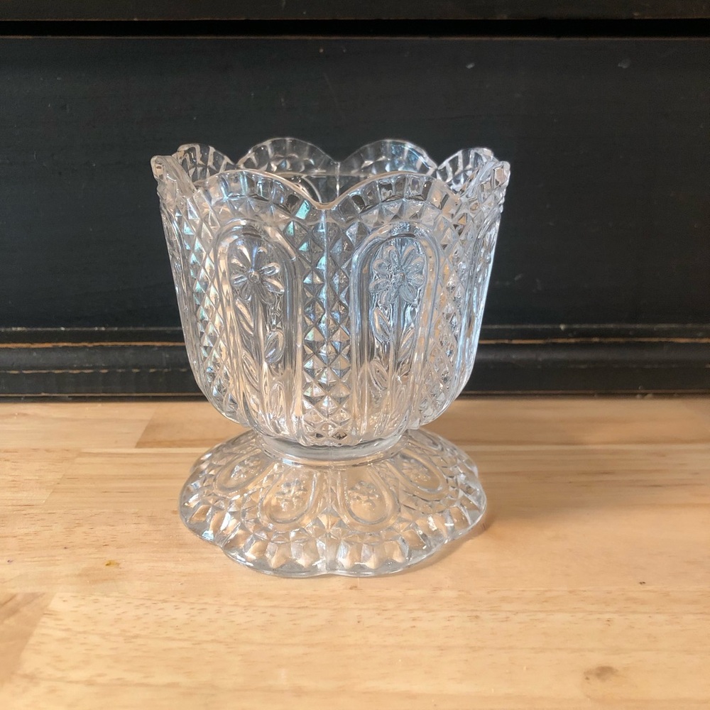 Vintage Avon Votive Holder / Candydish